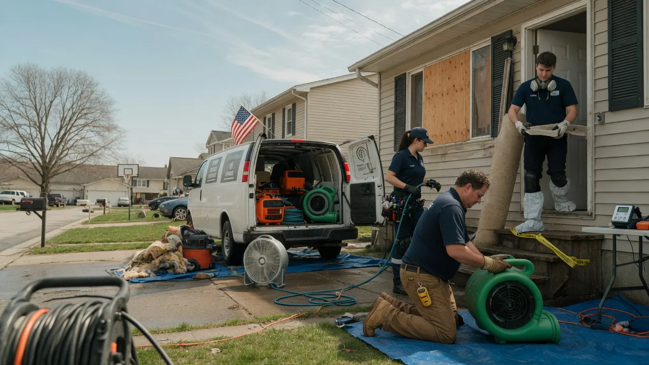 Water Damage Restoration in Birdsnest, VA near me